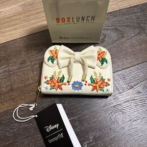 Disney Loungefly Floral Wallet